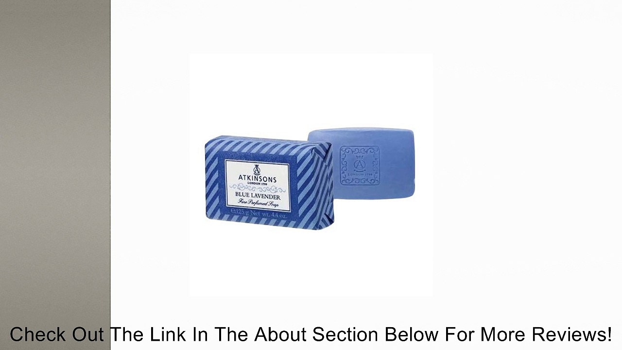 Atkinsons Blue Lavender Bar Soap - 4 PACK Review