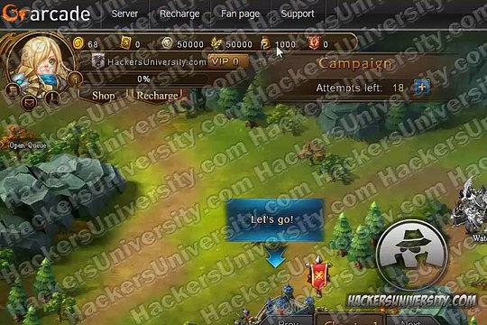 Hero Commander Cheats (Free Gold and Vouchers) [Facebook]