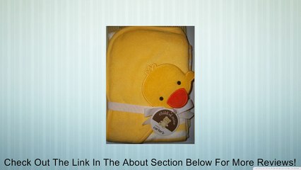 Child of Mine Carter's Baby Hooded Bath Towel - Duck