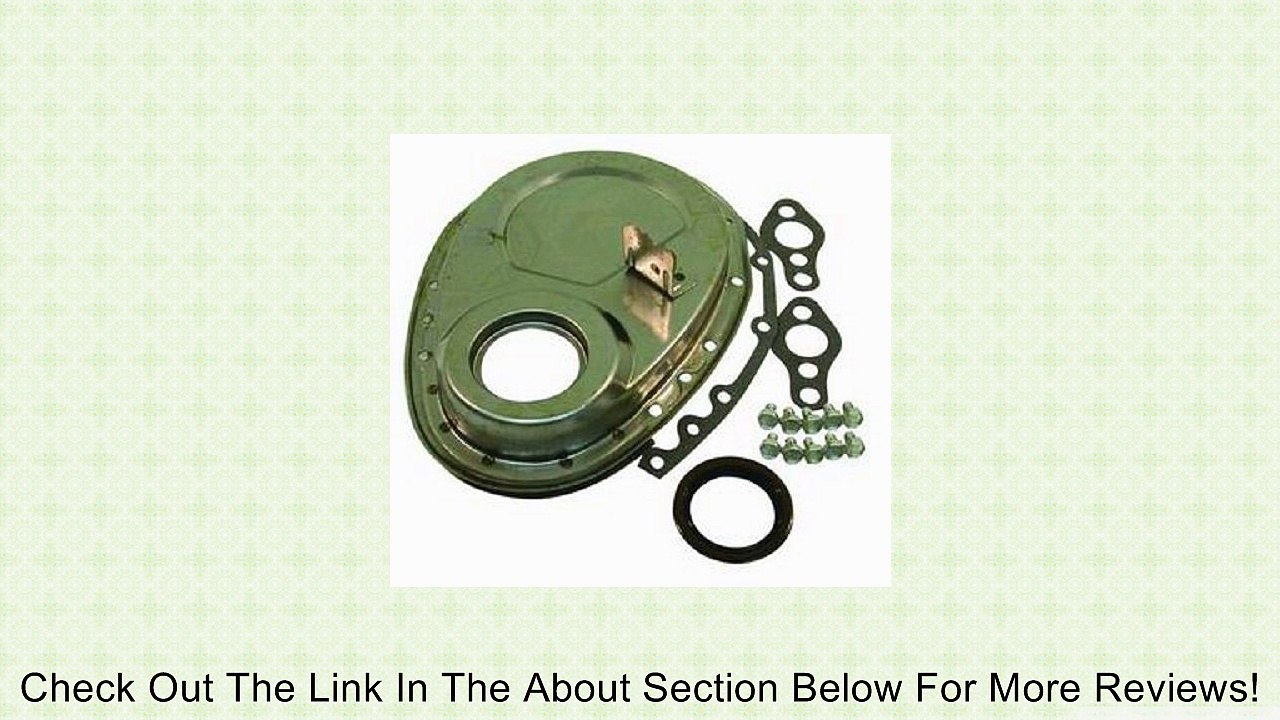 Raw SBC Chevy Timing Chain Cover W/Large Tab Kit