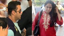 Salman Khan SPOTTED @ Airport Along With Family | Arpita Khan Wedding