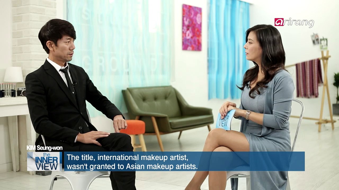 The INNERview Ep142C1 Kim Seung-won, the first international makeup artist from Asia