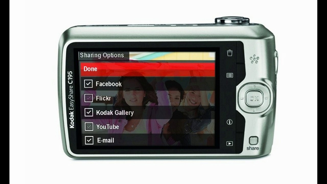 Kodak Easyshare C195 Digital Camera - B003VTZE1M