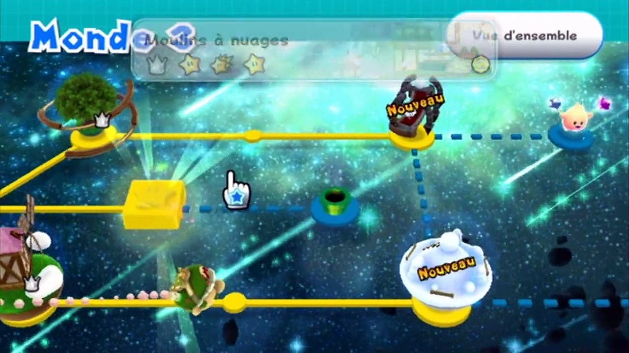 Super Mario Galaxy 2 - Monde 3 - Allées hantées : Un fruit dans la nuit