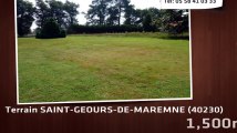A vendre - Terrain/Terre - SAINT-GEOURS-DE-MAREMNE (40230) - 1 500m²