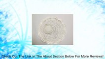 VINTAGE Round WHITE PAPER LACE DOILIES CRAFT lacy doily 36ps Review