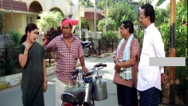Telugu Comedy Scenes Brahmanandam with Kovai Sarala, MS Narayana & L.B.Sriram in Ottesi Cheputunna
