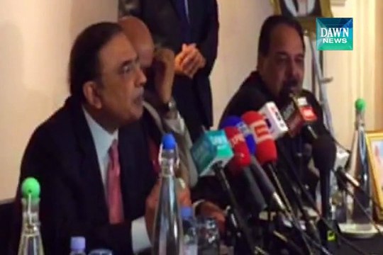 PPP pursuing Benazir Bhutto's policy: Asif Zardari