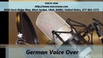 Voices Now: German & Italian voice over