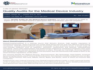 quality-audits-medical-device-industry