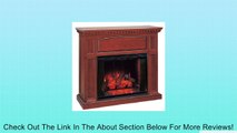 ClassicFlame Georgetown Wall Mantel in Premium Cherry w/ 33EF025GRS Electric Insert Review