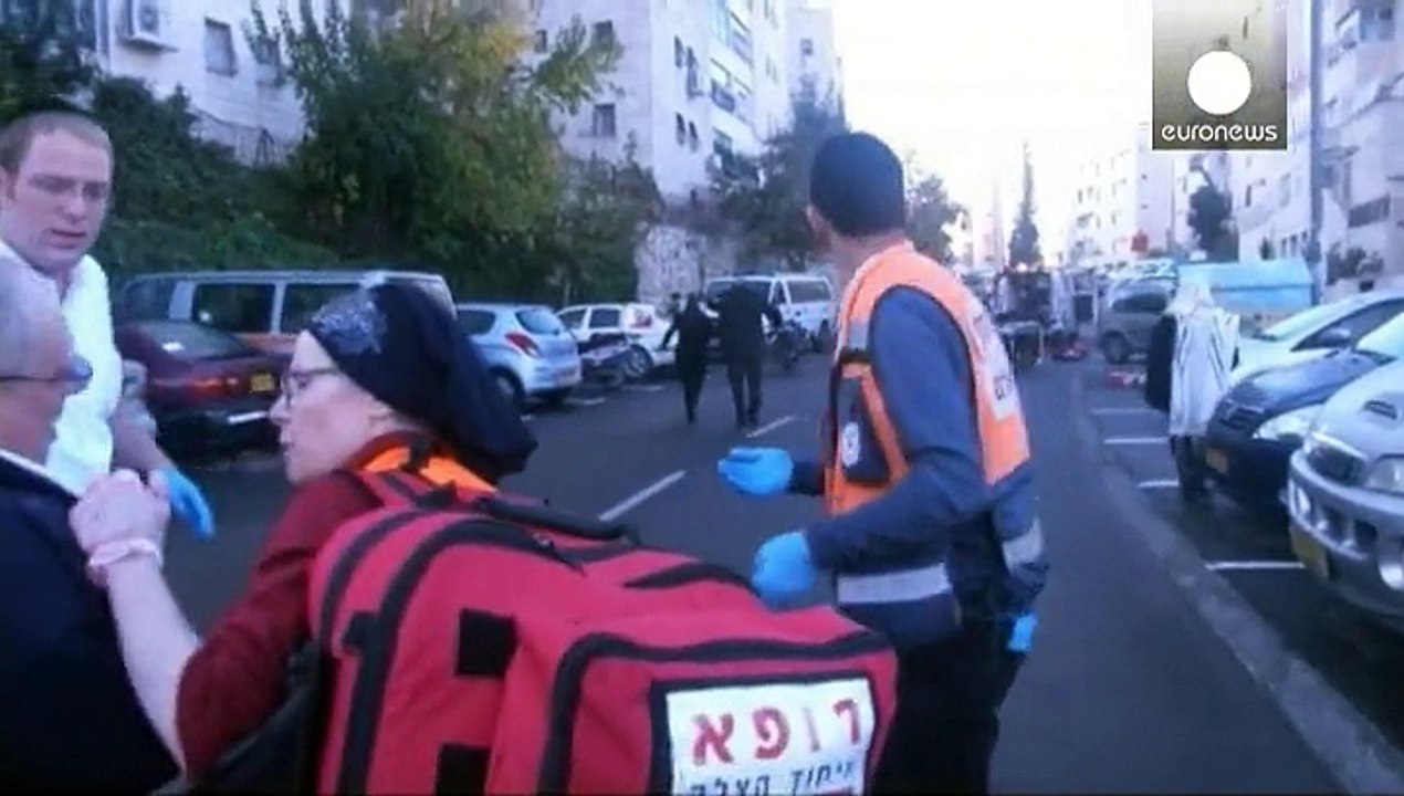 4 Israelis killed in Jerusalem synagogue attack