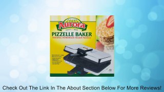Aurora Non Stick Pizzelle Baker NEW Review