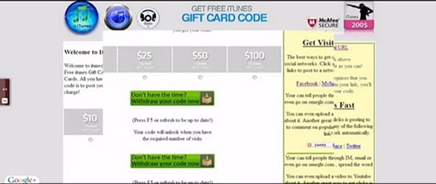How To Get Free Itunes card Code Generator and Itunes card working and update daily.