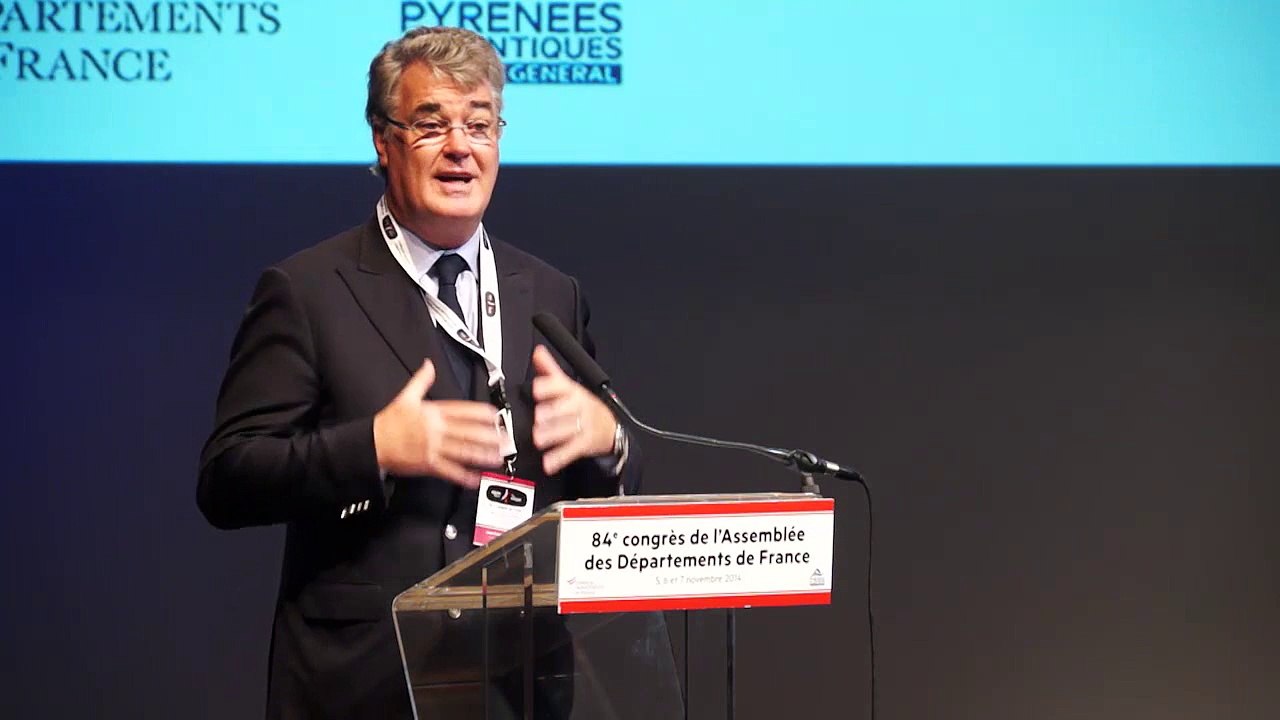 Intervention de Mr Jean Paul Delevoye Président du Conseil économique, social et environnemental