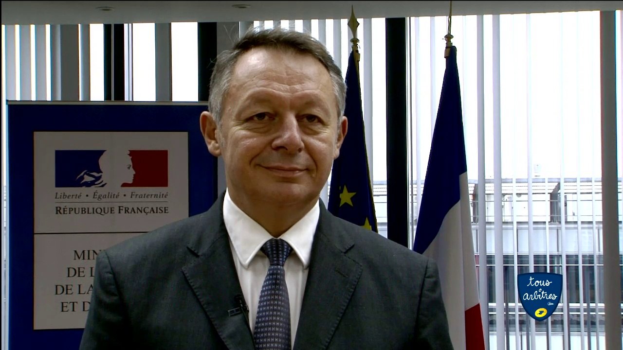 #JNA2014 - Interview de Thierry BRAILLARD, Secrétaire d'État aux Sports au sujet de l'arbitrage de demain / Groupe La Poste - Tous arbitres