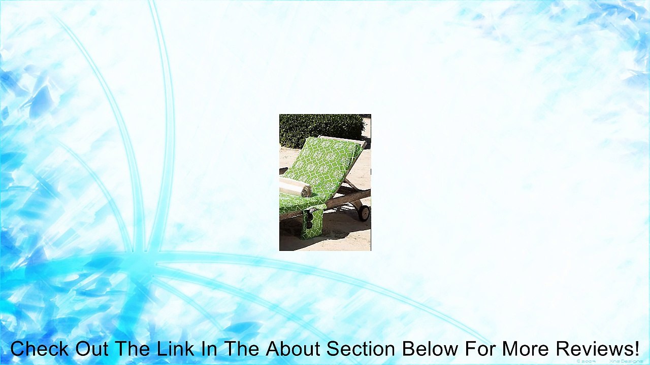 Lattice Terry Lounge Cover - Green Review