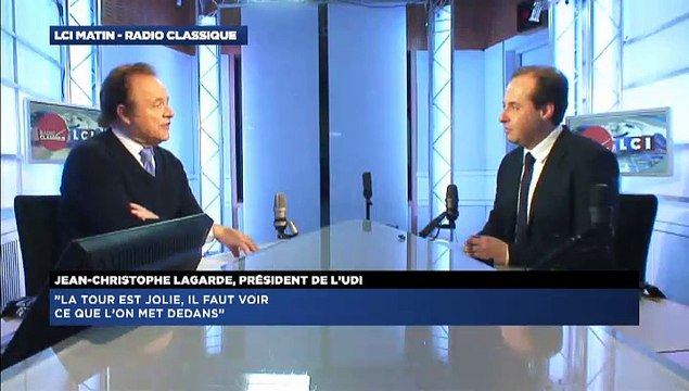 Jean-Christophe Lagarde, l'invité de Guillaume Durand avec LCI