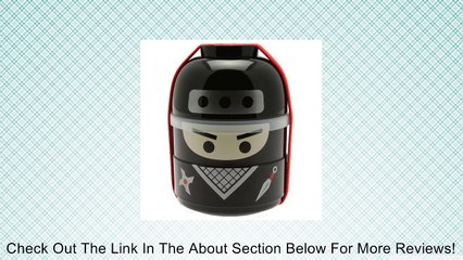 Kotobuki Ninja Boy Bento Box Set, Black Review