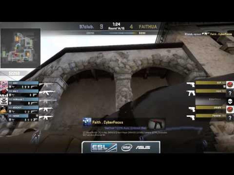 FAITH vs 97club on inferno (2nd map) @ EMS KATOWICE CIS QUALIFICATION by ceh9
