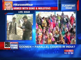 'Godman's' private army opens fire