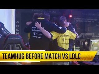 Teamhug before match vs Ldlc @ SLTV 11