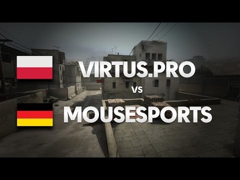 Virtus.Pro vs Mousesports on de_dust2 @ ESEA