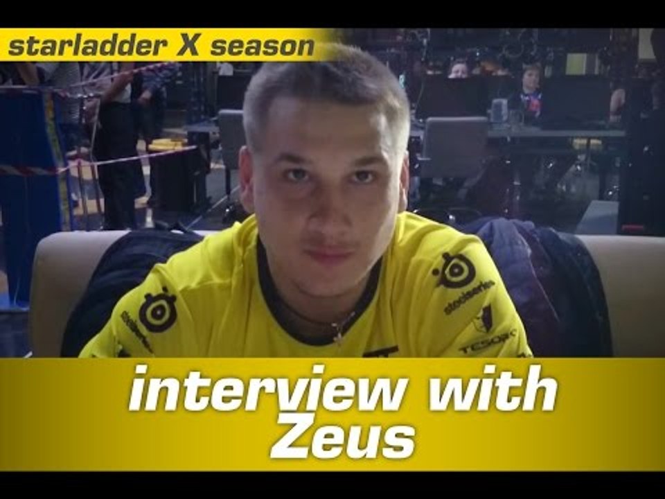 Interview with Zeus @ Starladder X