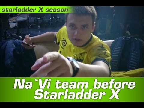 Na`Vi team before Starladder X