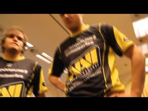 Na`Vi vs VeryGames: knife round and discussing before the game @ Esports Heaven Vienna