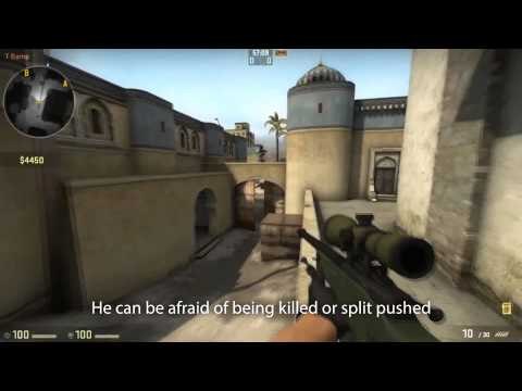 Na`Vi.markeloff AWP guide @ de_dust2 (T-side)