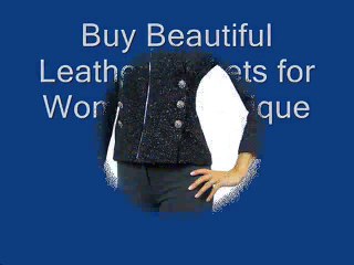 Buy Beautiful Leather Jackets for Women