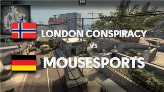 Mousesports vs London Conpiracy on de_overpass @ cKOTH by ceh9