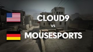 mousesports vs CLOUD9 on de_dust2 (1st map) @ cKOTH by ceh9