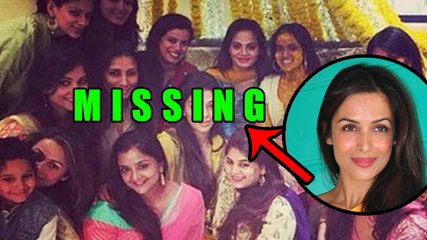 Maliaka Arora Khan MISSING From Arpita's Mehendi Pictures