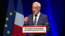 Intervention de Claudy Le Breton Président de l'Assemblée des Départements de France au congrès de l'ADF à Pau