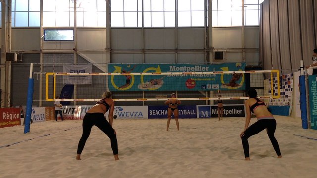 FRA adelin:giordano vs ITA giombini:momoli 1:2 fin de set finale fille wevza zonal