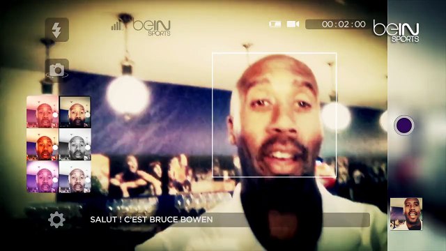 Le Selfie de Bruce Bowen pour les abonnés de beIN SPORTS