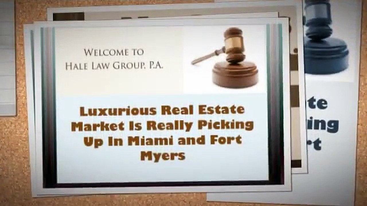 Luxurious Real Estate Market Is Really Picking Up In Miami and Fort Myers