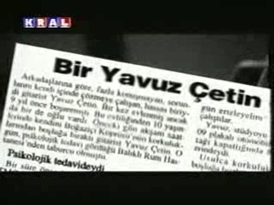 YAVUZ CETIN yasamak istenem
