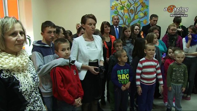 Otwarcie siedziby Miejskiej Świetlicy Socjoterapeutycznej Ostrów Mazowiecka 2014