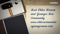 Meet Sexy Older Women and Hot Younger Men Online