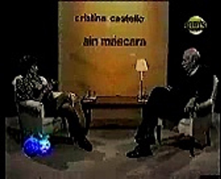 Osvaldo Álvarez Guerrero en 'Sin Máscara', de Cristina Castello -25/07/2000