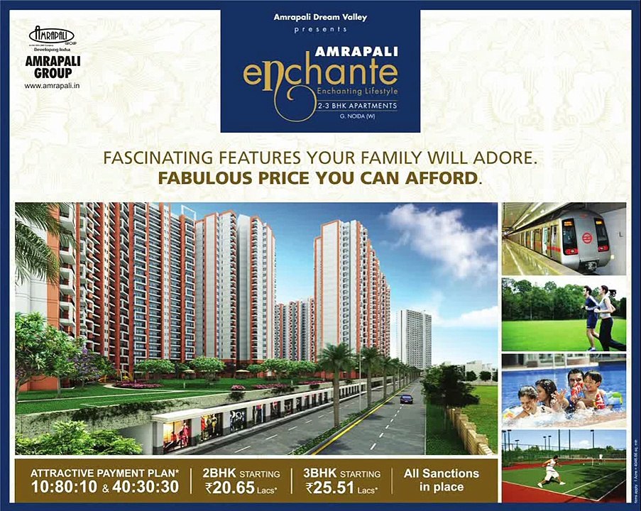 Amrapali Enchante, Amrapali Enchante Noida Extension