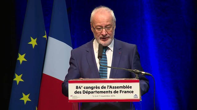 Intervention de Mr Manuel Valls, 1er Ministre au congrès de l'ADF 2014 à Pau