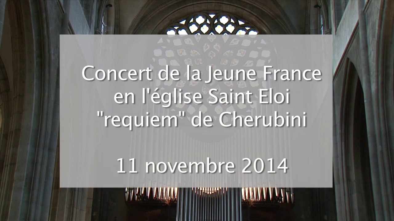 concert de la "Jeune France" en l'église Saint Eloi le 11 novembre