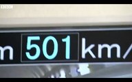 Japan's levitating maglev train reaches 500km/h