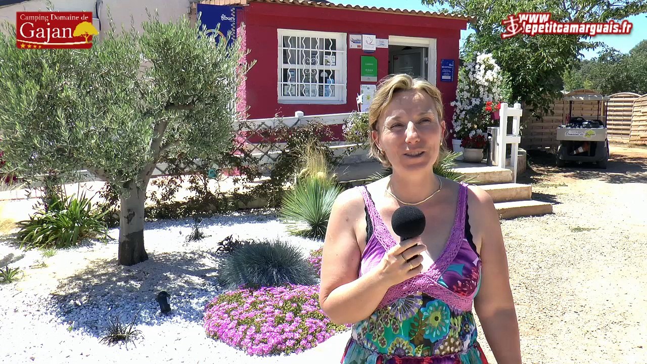 Camping Domaine de Gajan Vidéo d'accueil