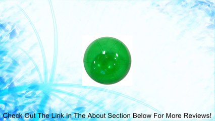 Beachballs - 9'' Translucent Green Beach Ball