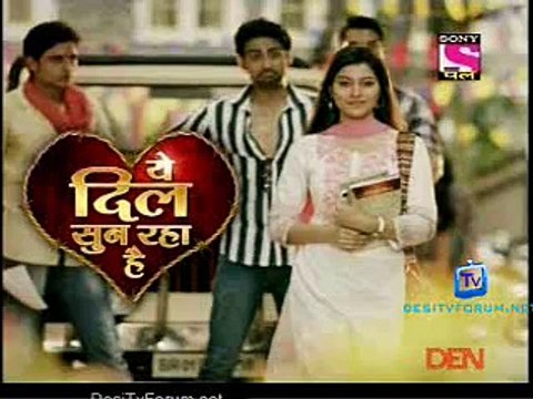 Yeh Dil Sun Raha Hai 18th November 2014 Video Watch Online pt1